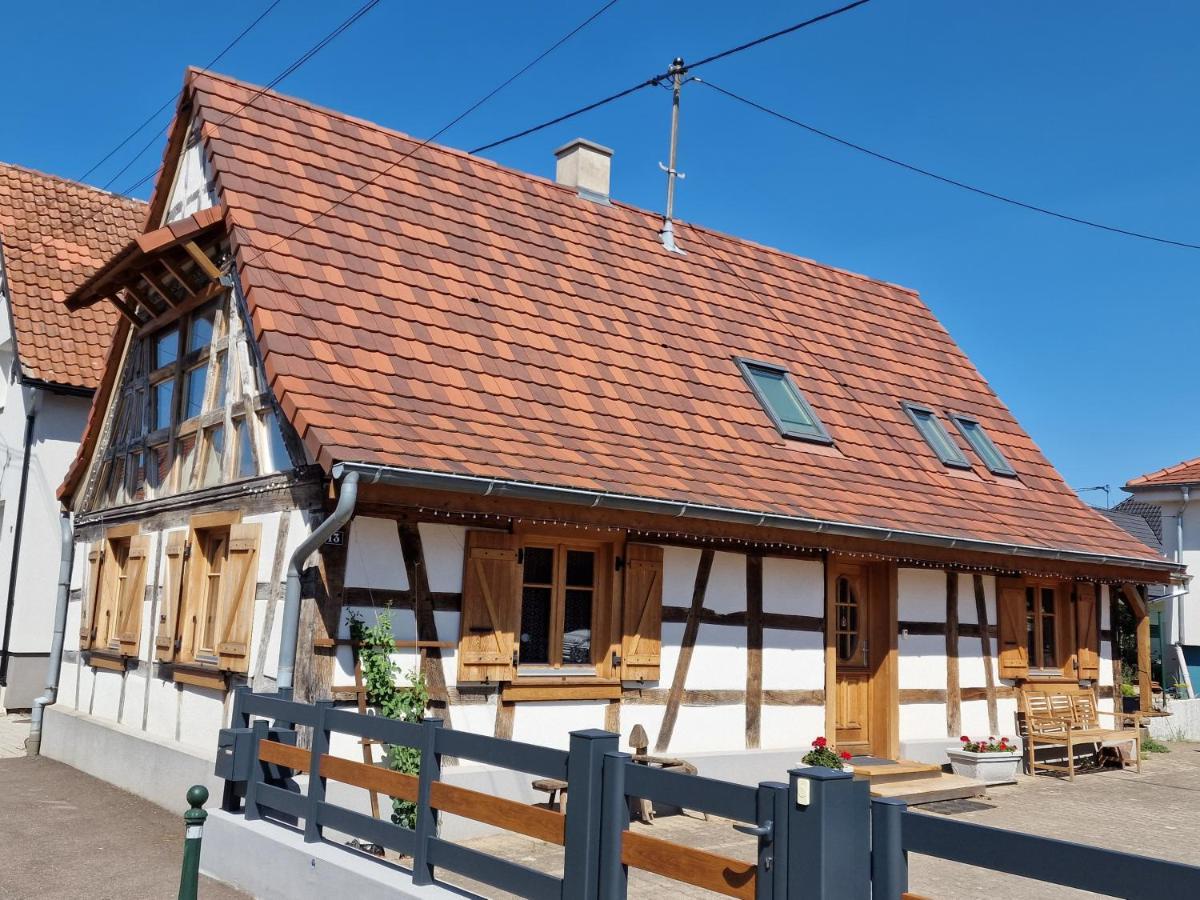 Une Maison A Colombages - Cosy, Lumineuse Et Sauna Kesseldorf Eksteriør billede